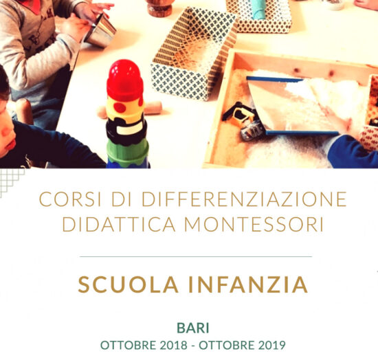 Corso di differenzazione didattica per docenti della Scuola dell'Infanzia - Bari