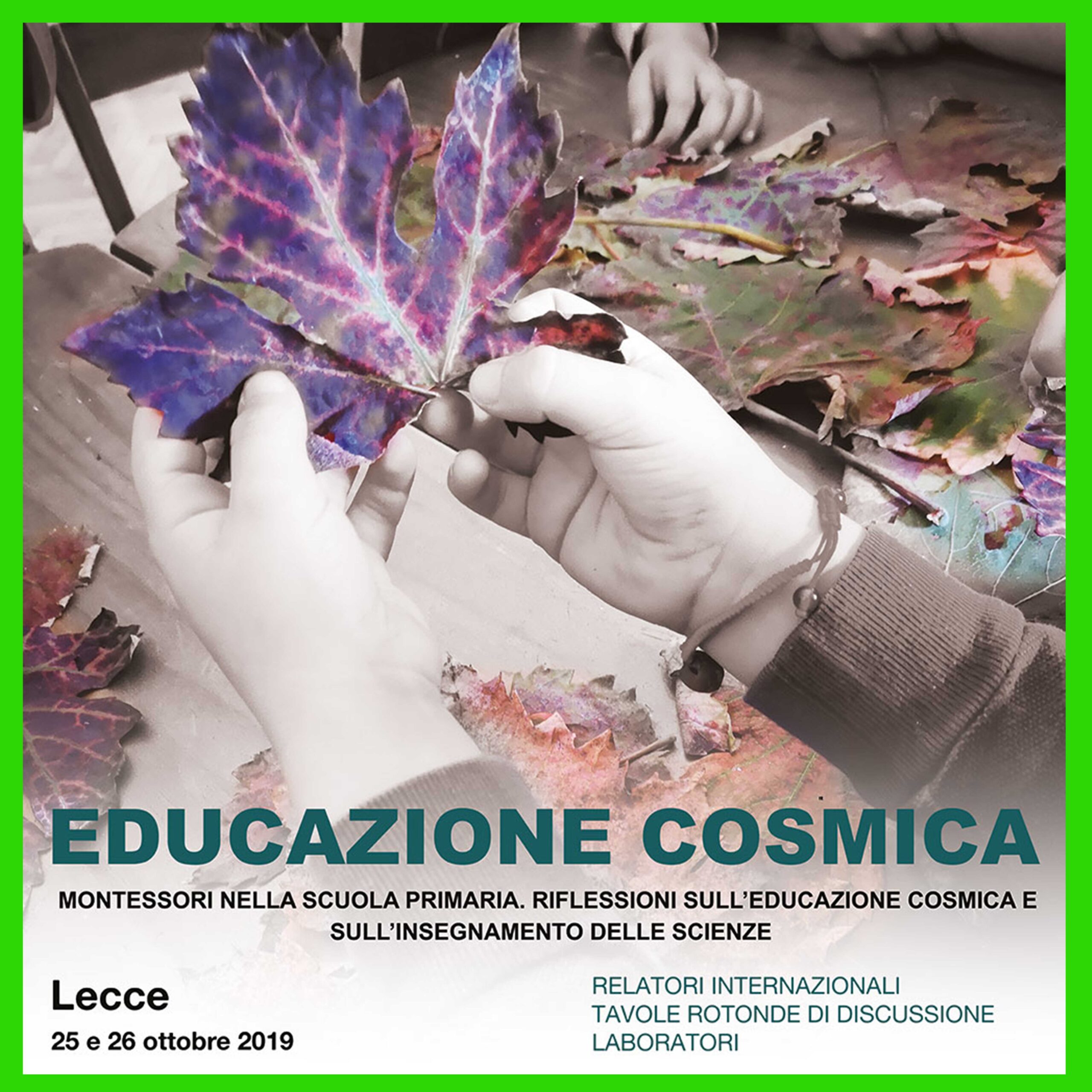 Educazione cosmica  – Convegno a Lecce