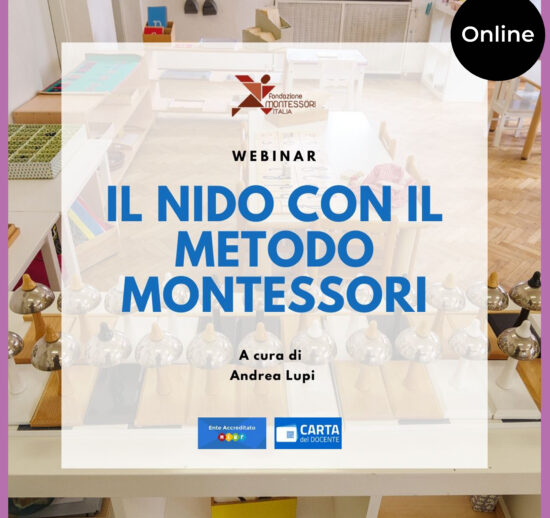 Il nido con il metodo Montessori